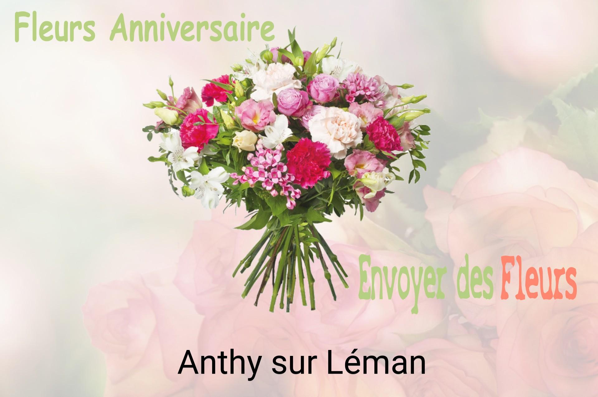 Bouquet de fleurs d’anniversaire livré à Anthy-sur-Léman